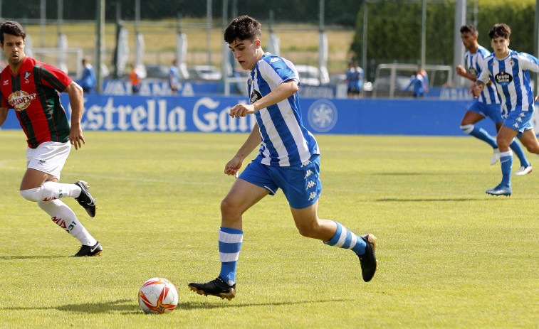 Un Fabril con igualdad entre jugadores sénior y juveniles