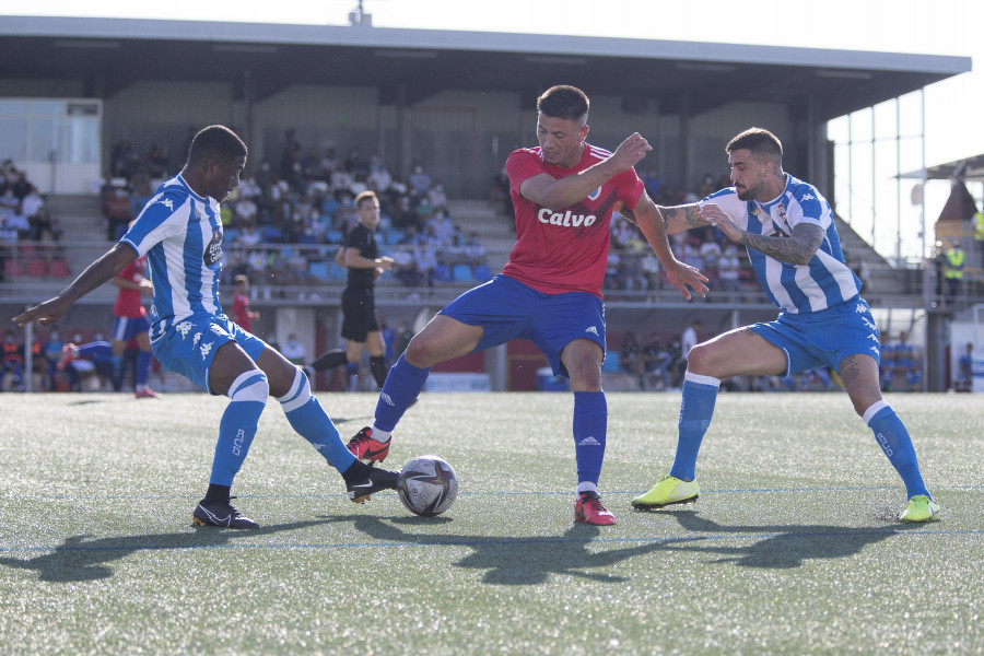 El ataque del Bergantiños afina la puntería en pretemporada