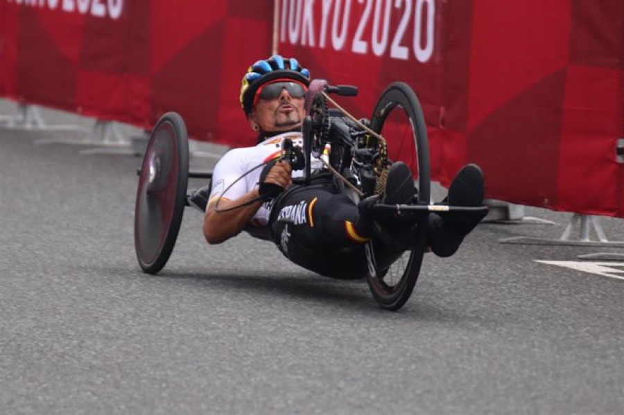 Sergio Garrote suma su segunda medalla tras ser bronce en la prueba en línea