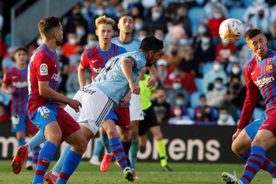 Aspas da el empate al Celta en el minuto 96 tras ir perdiendo 0-3 al descanso