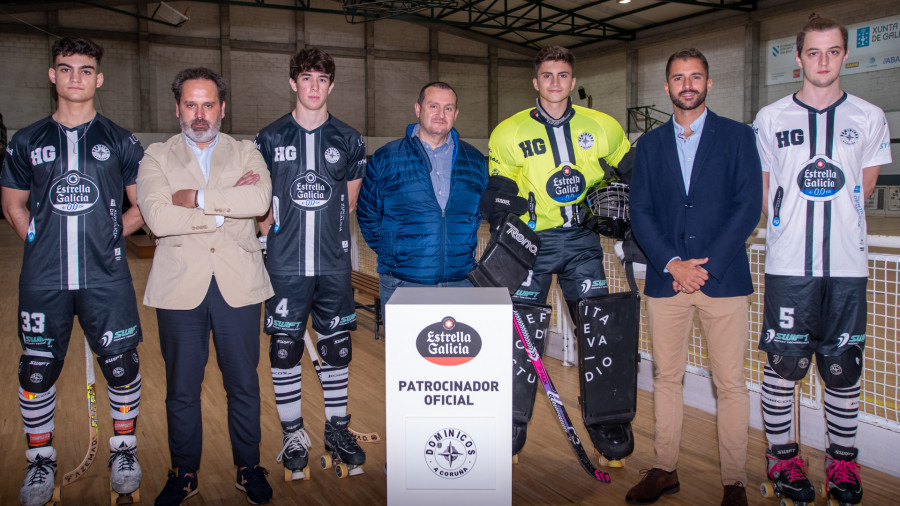 Estrella Galicia seguirá apoyando al Club de Hockey Patines Dominicos durante las próximas tres temporadas