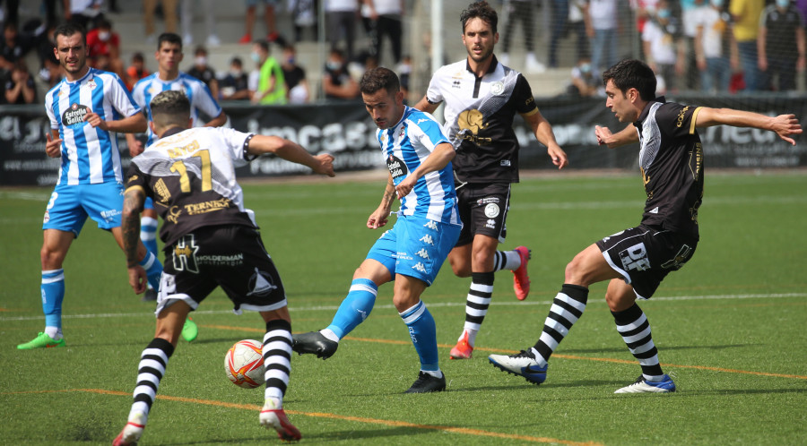 SD Logroñés y Unionistas se caen del quinteto perseguidor del Depor