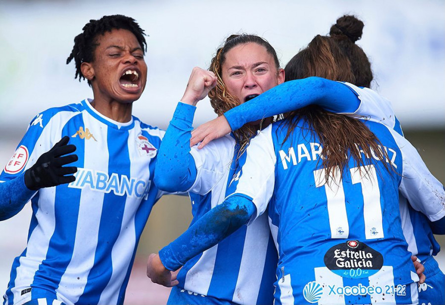 Un efectivo Depor Abanca castiga los errores del Racing Féminas (0-4)