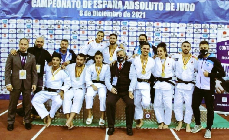 Galicia deslumbra en los Nacionales de judo: nueve oros, cinco platas y nueve bronces