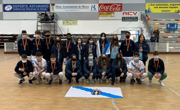 Galicia, plata y bronce en el Nacional sub-16 de hockey patines