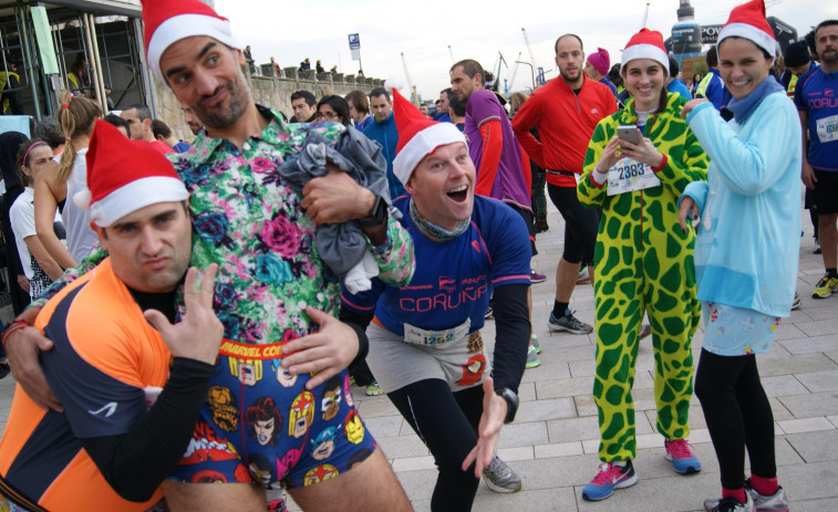 San Silvestre Coruña | Más del cuarenta por ciento de los inscritos, de fuera