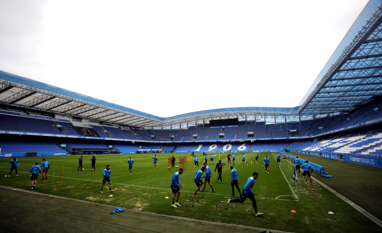 Riazor recibió al Depor antes del estreno