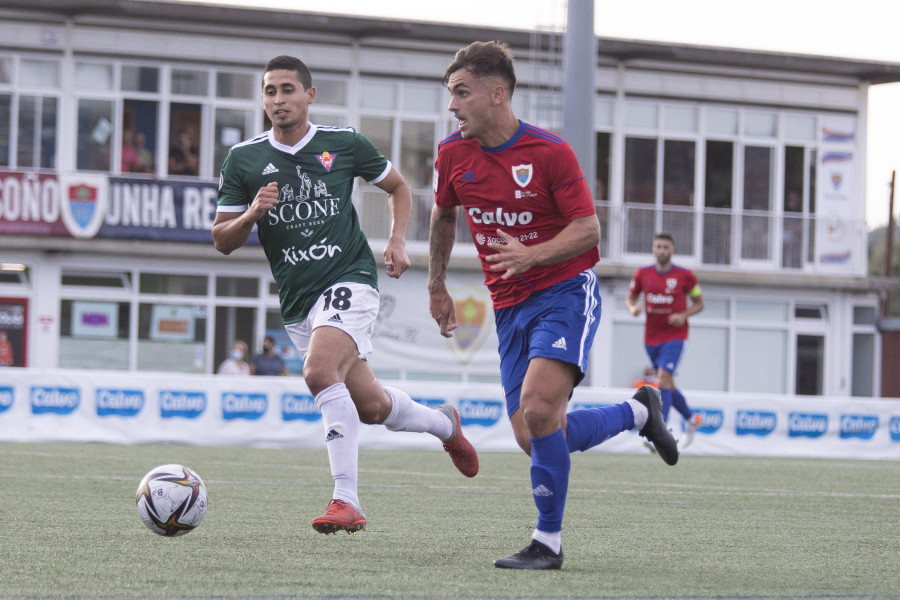 Visita al campo de un colista que se atragantó en As Eiroas