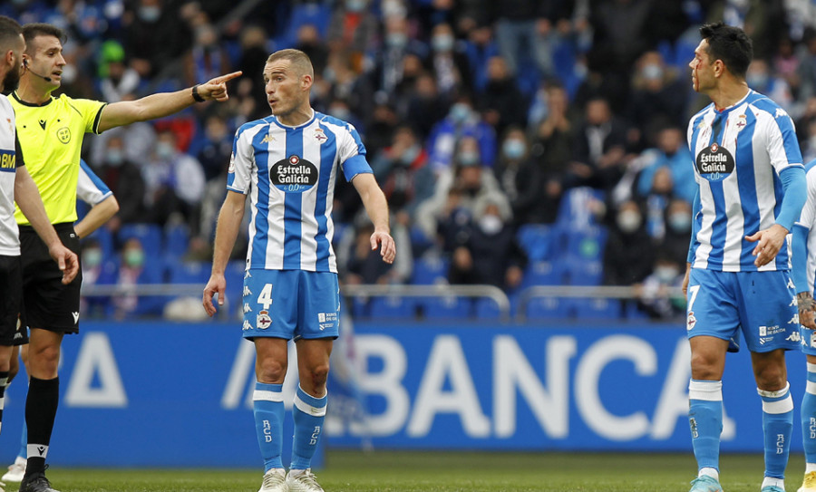 El Depor, afectado por otra polémica arbitral