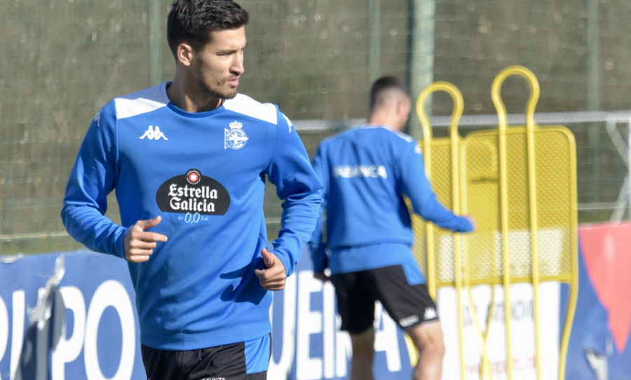 Víctor García, el único en la enfermería blanquiazul