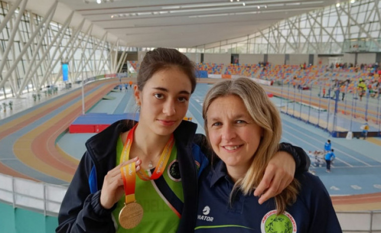 ​La gallega Celia Castro se proclama campeona de España de Atletismo