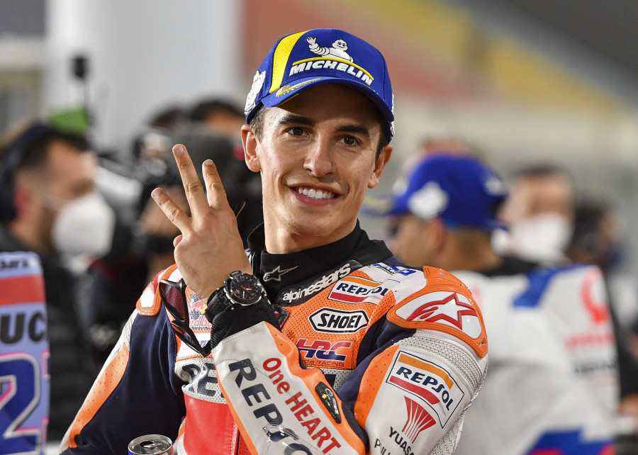 Marc Márquez mejora de su diplopía, pero no correrá el GP de Argentina