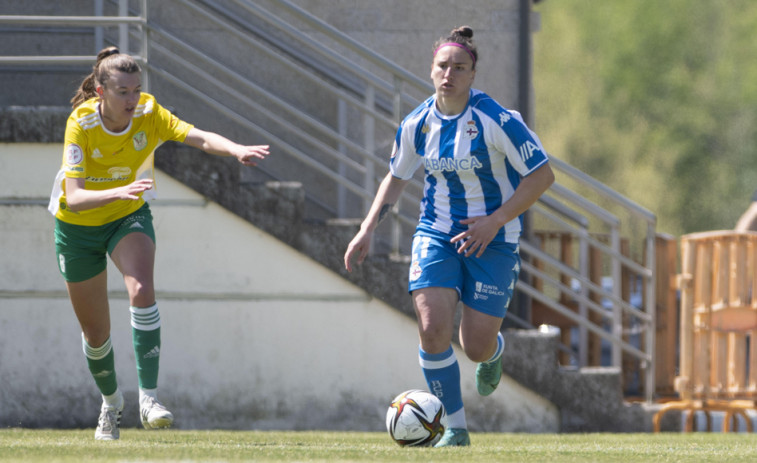 Buenas sensaciones de Vika en el debut con el Depor Abanca