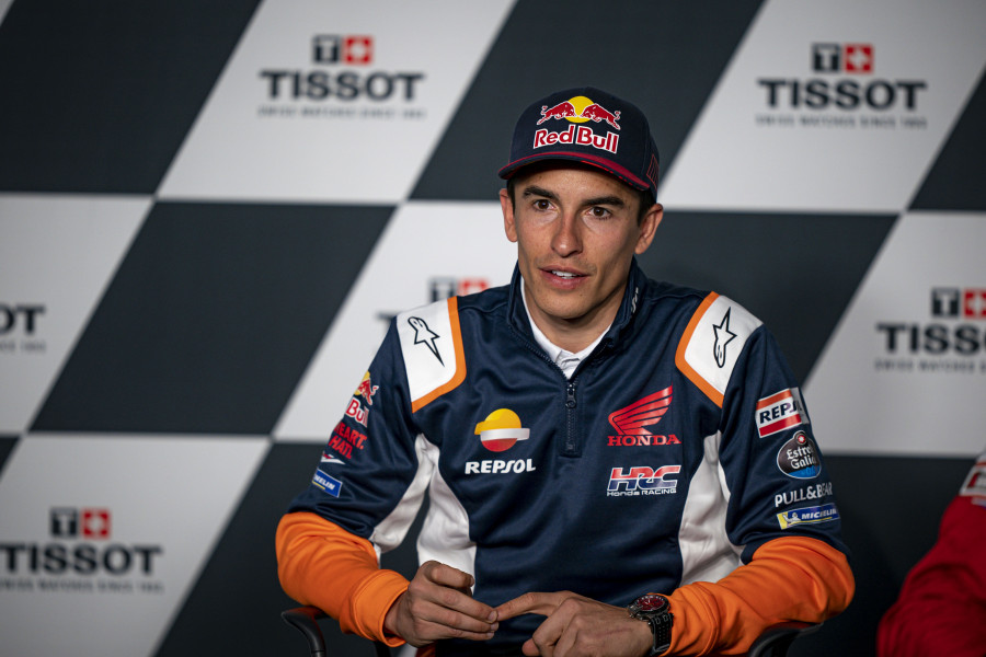 Marc Márquez: "Es mucho mejor estar arriba"