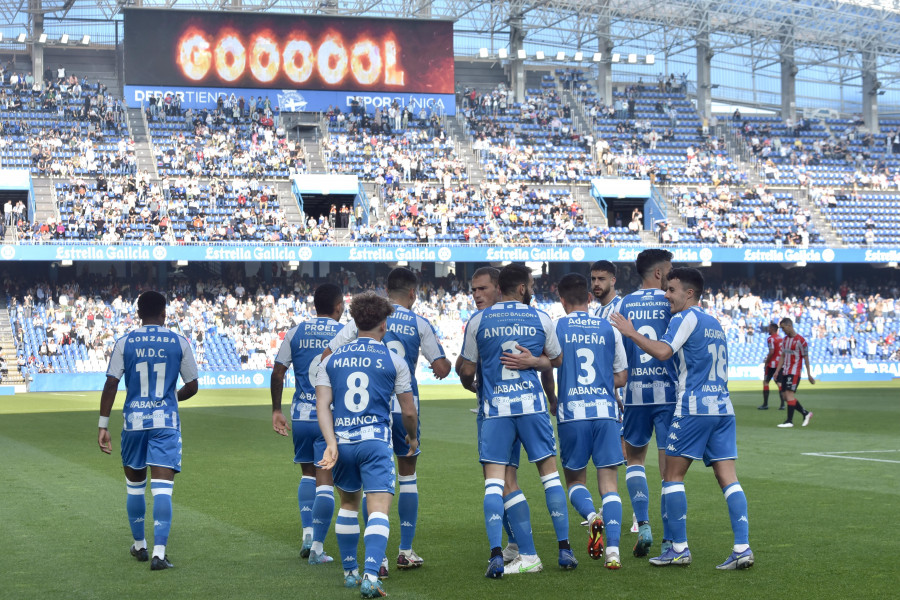 El Día de las Peñas, el día del Depor (3-0)