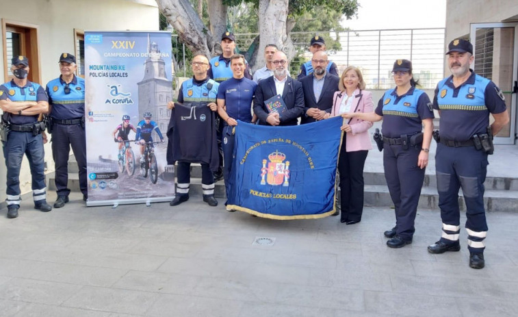 O Campionato de España  de policías locais, na Coruña