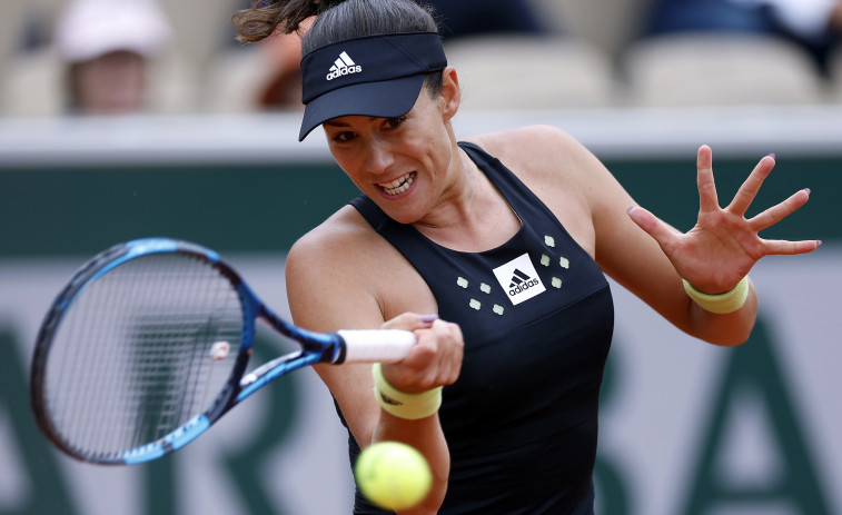 Muguruza cae en primera ronda de Roland Garros