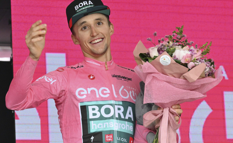 Hindley, primer australiano que gana la maglia rosa del Giro