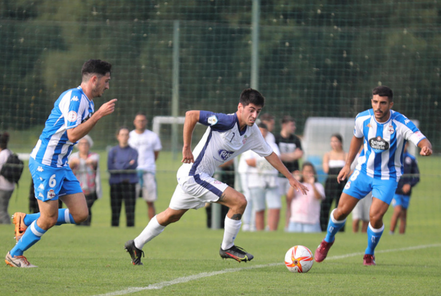 Los primeros apuntes de Fabril y Silva tras el derbi de pretemporada