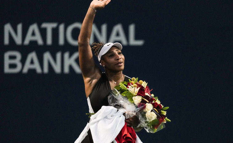 Serena Williams se despide con lágrimas tras ser eliminada en Toronto