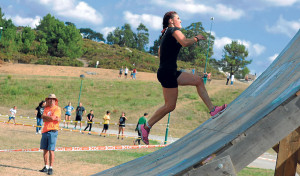 Damián Espasandín y Paula Esteiro, los mejores en la carrera  Gladiator Race en A Coruña