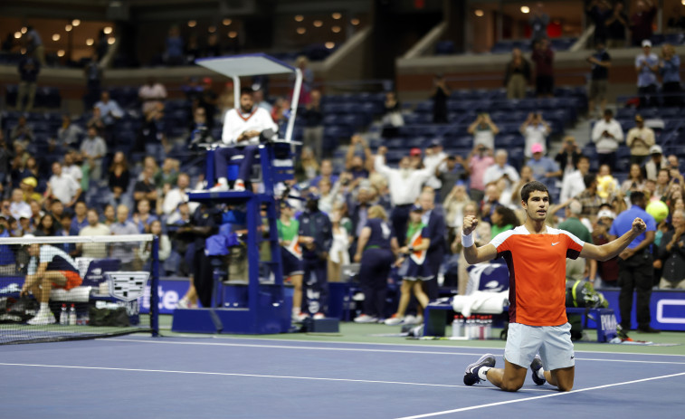 Alcaraz asalta las semifinales con una hazaña para la historia de Nueva York