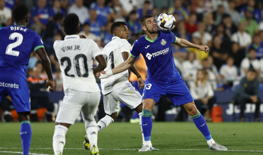 El Real Madrid nuevo lider tras derrotar al Getafe (0-1)