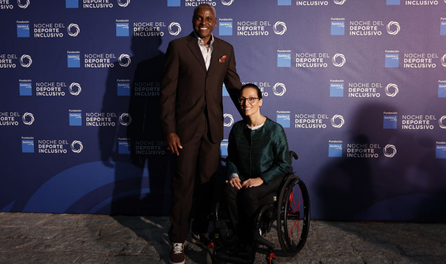 Carl Lewis y Teresa Perales, embajadores de honor del deporte inclusivo