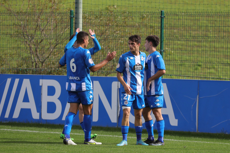 Festival goleador del Fabril ante un endeble Viveiro