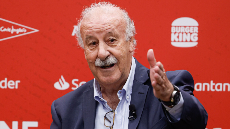 Del Bosque: "Hay buena selección, estamos en el grupo de candidatos a ganar"