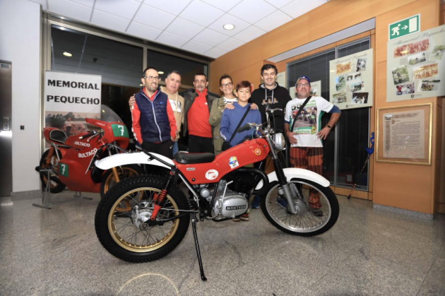 Una motocicleta Cota 123 de 1972 para el Memorial Pequecho en Culleredo