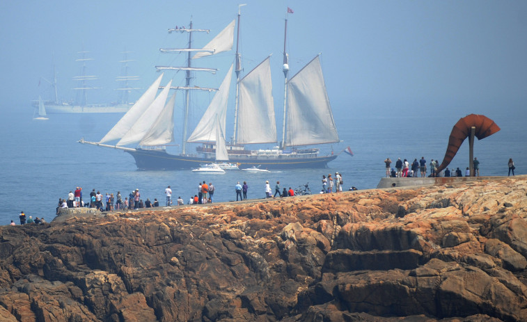 La regata 'Tall Ships Races' regresará a A Coruña del 24 al 27 de agosto