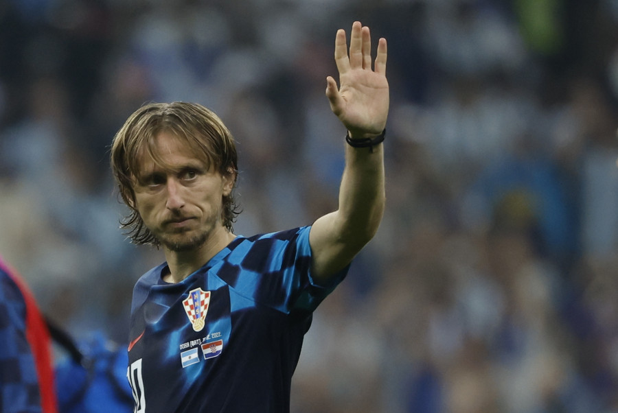 Modric, broche de bronce para un jugador de oro