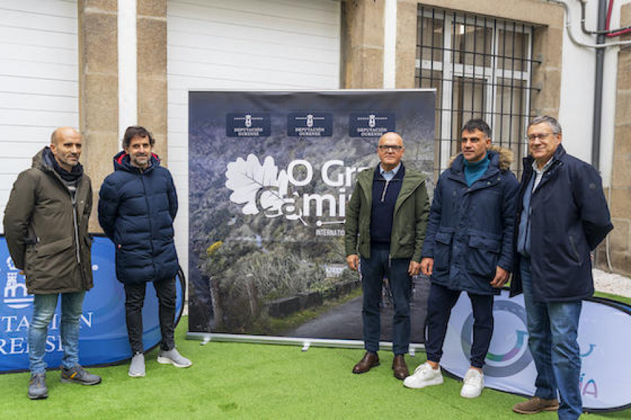 O Gran Camiño dedica su etapa reina a los afectados de Ourense por incendios