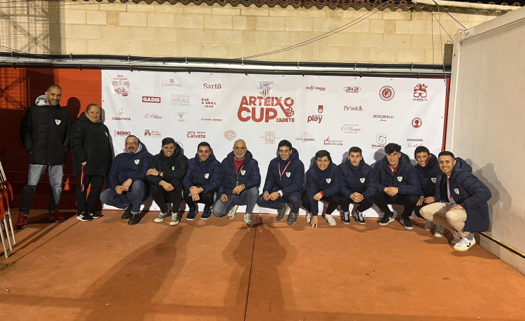 El Lugo, campeón de una Arteixo Cup cadete que generó gran expectación en Ponte dos Brozos