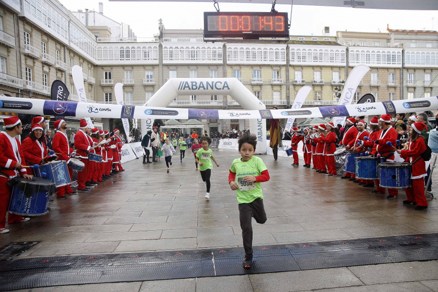 La San Silvestre Coruña amplía las inscripciones para la nueva modalidad infantil de 5 y 6 años