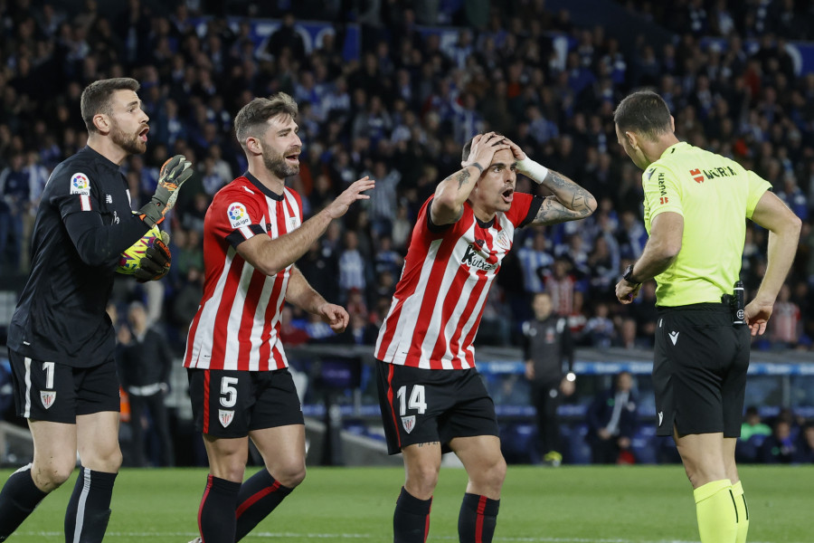 El Athletic recurre la roja que vio Yeray en el Reale Arena