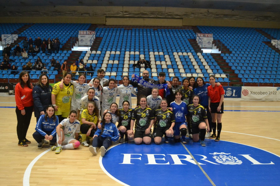 O Parrulo Ferrol de la Primera Autonómica Femenina muestra su lado más deportivo