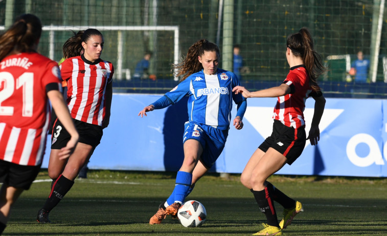 Aerolíneas Raquel catapulta al Depor Abanca en el liderato (2-1)