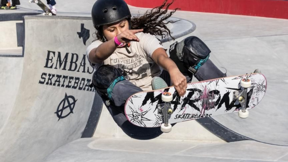 Julia Benedetti pasa a cuartos de final en los Mundiales de skate