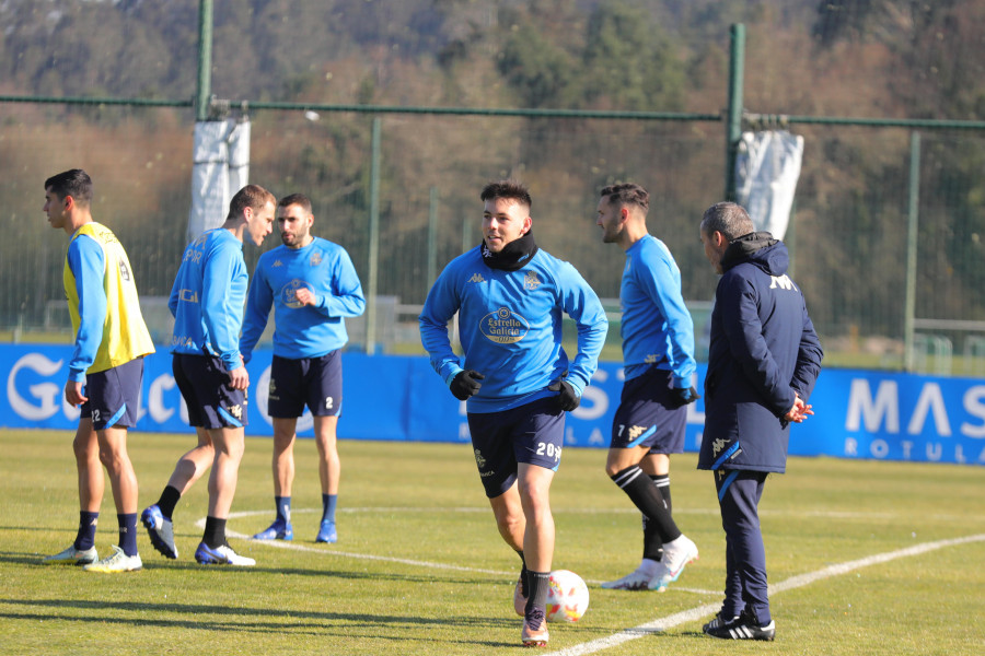 El Depor afrontará tres entrenamientos para preparar su visita a Salamanca