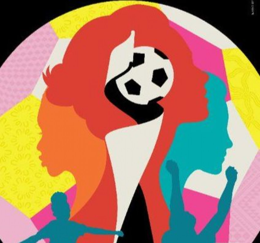 El póster del Mundial femenino refleja el lema del torneo: Grandeza sin límites