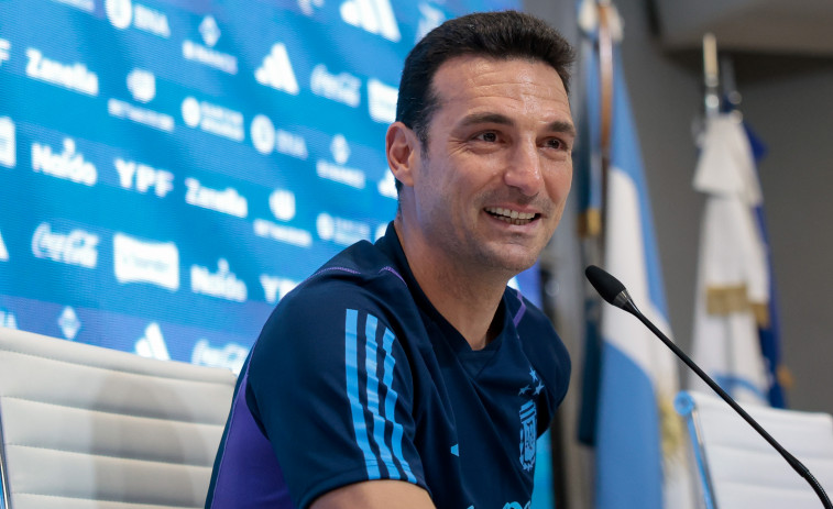 Scaloni: “Los campeones del mundo no corren con ventaja”