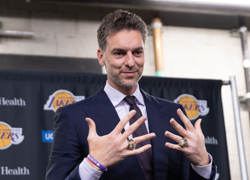 Pau gasol anillos nba