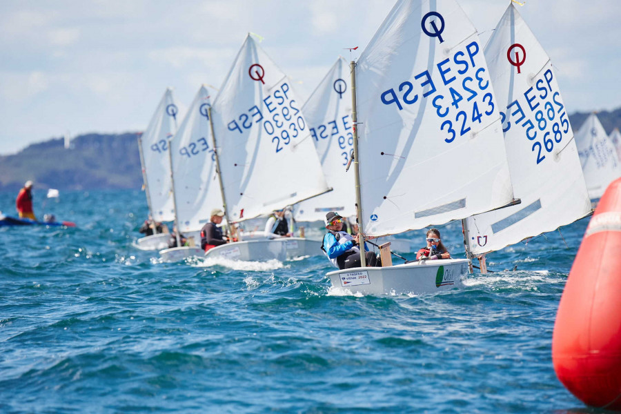 Fernando González del Castillo es uno de los favoritos en el Trofeo Vithas de Optimist