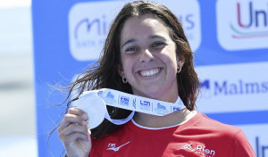 María De Valdés disputa su primera prueba del año en aguas abiertas