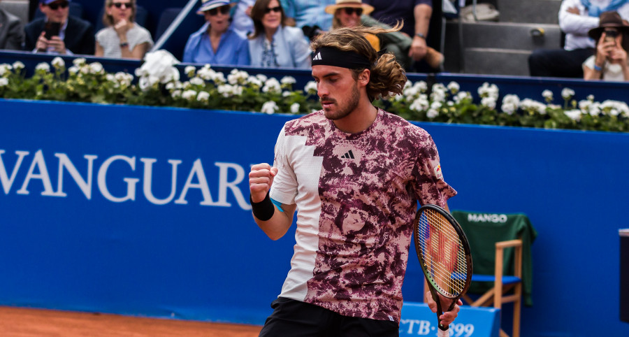 Tsitsipas derrota a Musetti y jugará su tercera final en Barcelona