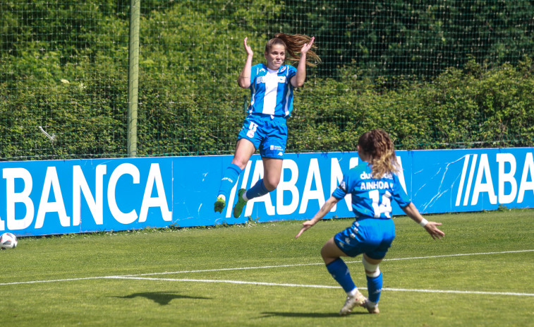 El Deportivo Abanca golea (6-2) al Juan Grande y llegará a la última jornada con opciones de ascenso directo