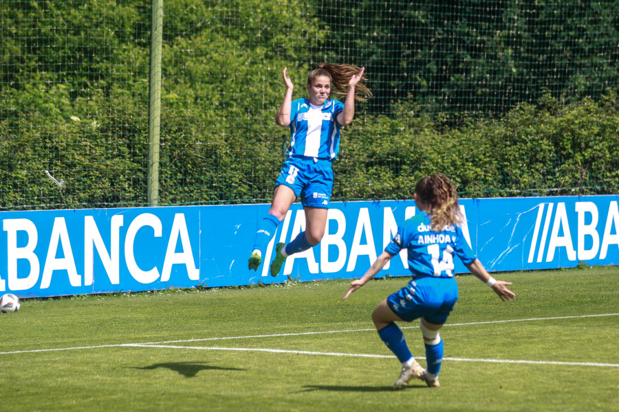 El Deportivo Abanca golea (6-2) al Juan Grande y llegará a la última jornada con opciones de ascenso directo