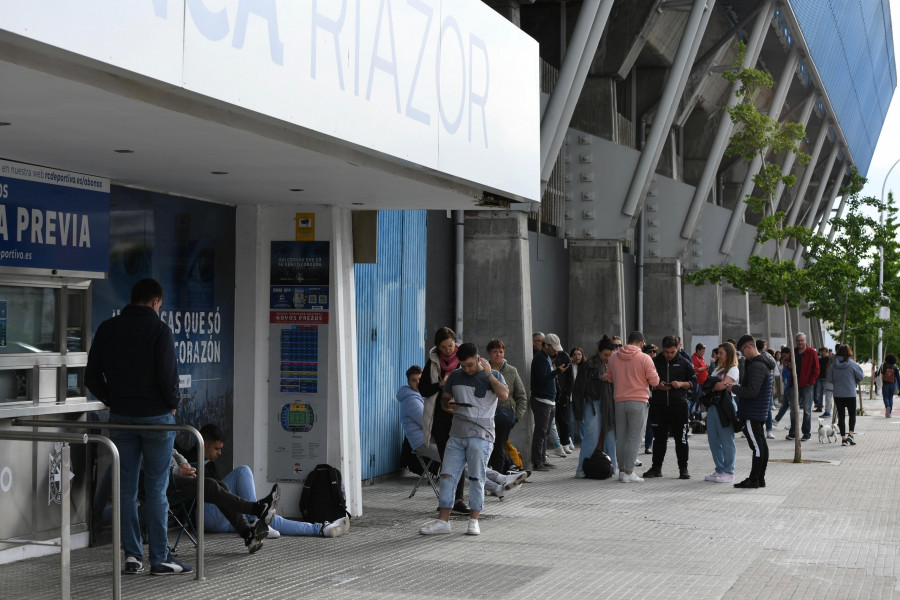 Solo quedan 35 entradas a la venta en A Coruña para Pontevedra